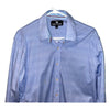 Butter Cloth Shirt Mens Large Blue Button Up Icy Cotton Stretch Performance