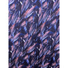 Bugatchi OoohCotton Tech Shirt L Feather Print 8-Way Stretch Button Up EUC