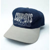 Dallas Cowboys AJD Snapback Hat Cap NFL OSFA Blue White 90s Football Vintage