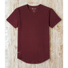 BYLT Premium Basics Drop-Cut BYLT Signature Shirt Medium Maroon NWT