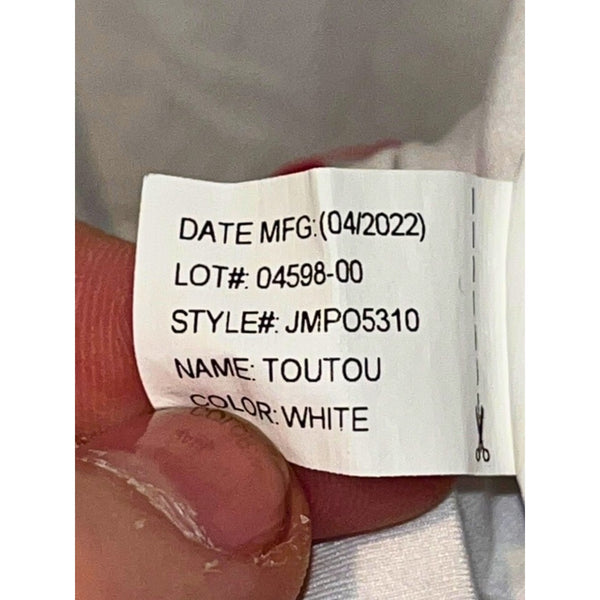 Johnnie-O Featherweight Toutou Bird Golf Polo Shirt Men’s Large White