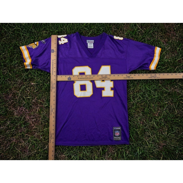Randy Moss Minnesota Vikings Reebok Jersey Youth Large NFL Purple Vintage