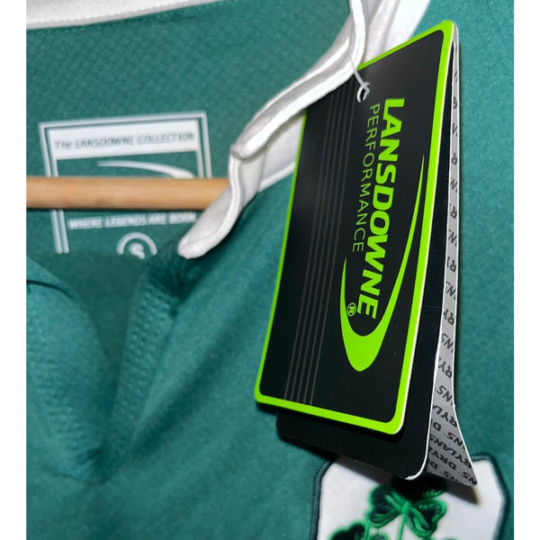 Lansdowne Ireland Men's Shamrock Performance Short Sleeve Rugby Sz. S NWT