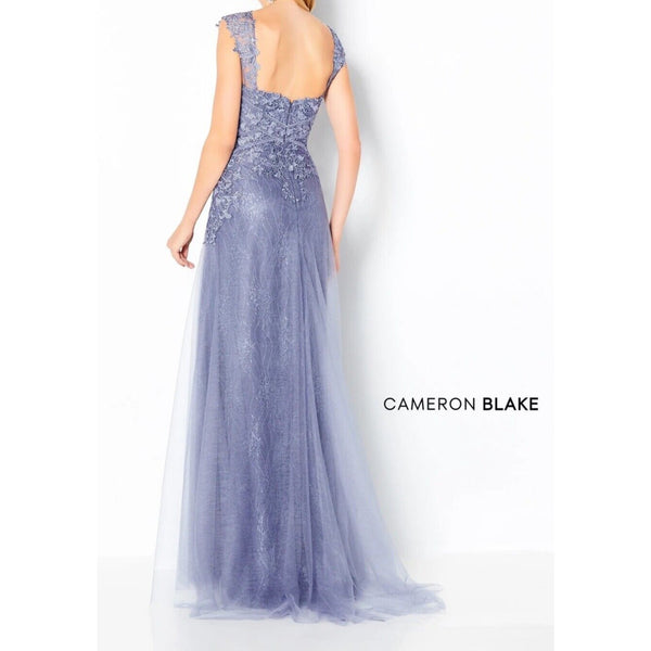 Cameron Blake 220646 Mother of the Bride Dress Delphinuim Sz. 14 (Sample)