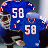 New York Giants Carl Banks #58 Russell Athletic Jersey USA Size 40 M Vintage
