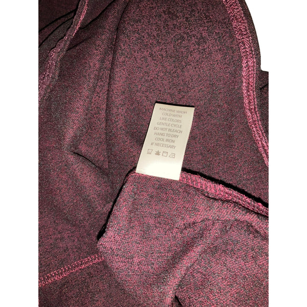 Max Studio Maxi Black Wine Dress Trumpet Sleeves Sz. XL NWT 8910J66