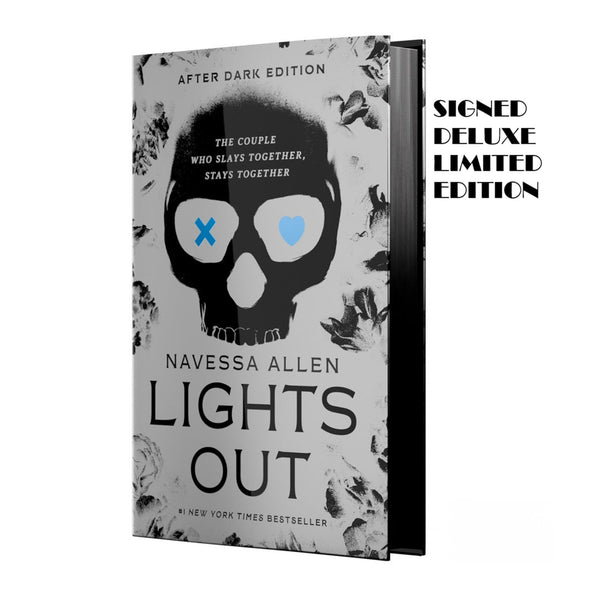 Lights Out Collector’s Edition Signed Navessa Allen Into Darkness Series Book 1