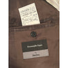 Ermenegildo Zegna Neiman Marcus Blazer 44R EU 54 Brown Windowpane Wool