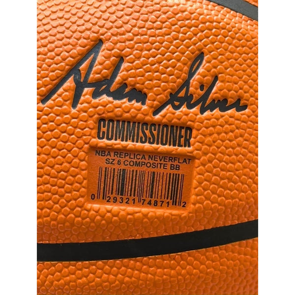 Spalding NBA NeverFlat Basketball Size 6 28.5 Composite Game Ball NWOT Rare