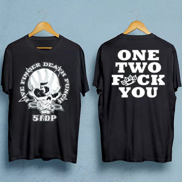 Five Finger Death Punch 5FDP One Two F*ck You Tee XL Black Bravado 2011