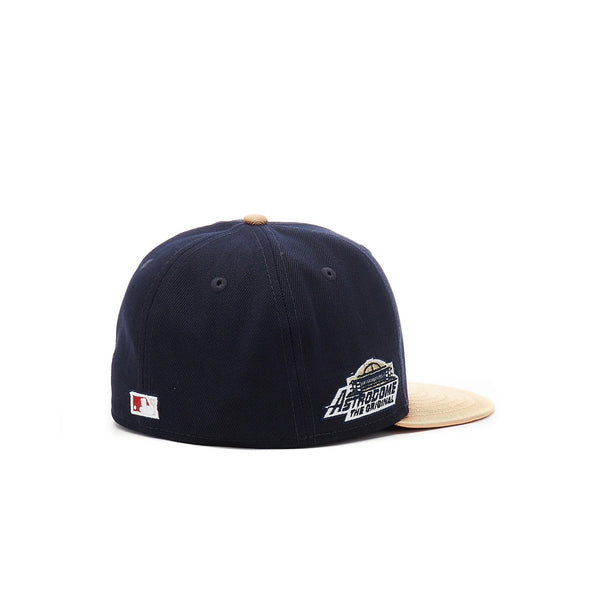 Houston Astros Astrodome Just Don New Era 59FIFTY Fitted Hat 7 1/8 Navy Rare