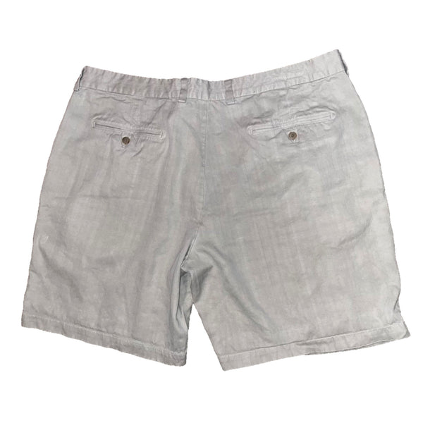 Tommy Bahama Island Bamboo Silk Shorts Mens 40 Cream Relaxed Fit Beach