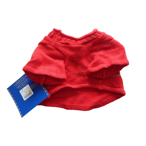 Build a Bear Clothes Promise Pets Red Fair Isle Snowflake Sweater Dog Horse Cat