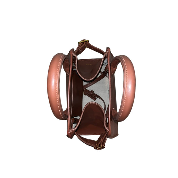 The Row Margaux 10 Bag in Cuir Saddle Leather SOLD OUT MSRP $4600 NWOT