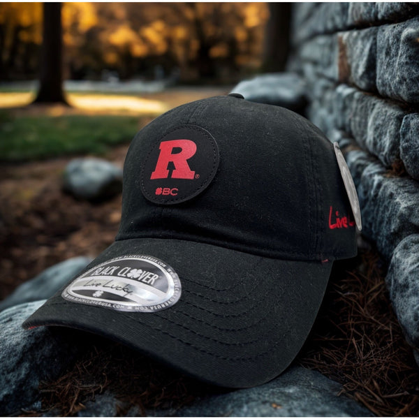 Black Clover Rutgers University R Soul Baseball Cap Live Lucky Hat NWT OSFM