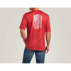 Ariat Charger Flag Tee XL Red AriatTEK Patriotic USA Shirt NWOT