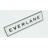 Everlane Pin Logo Spell Out Lapel Pinback White Enamel