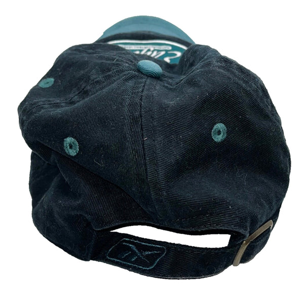 Philadelphia Eagles Hank Fraley Signed Hat Cap Reebok Dad Hat Logo Vintage