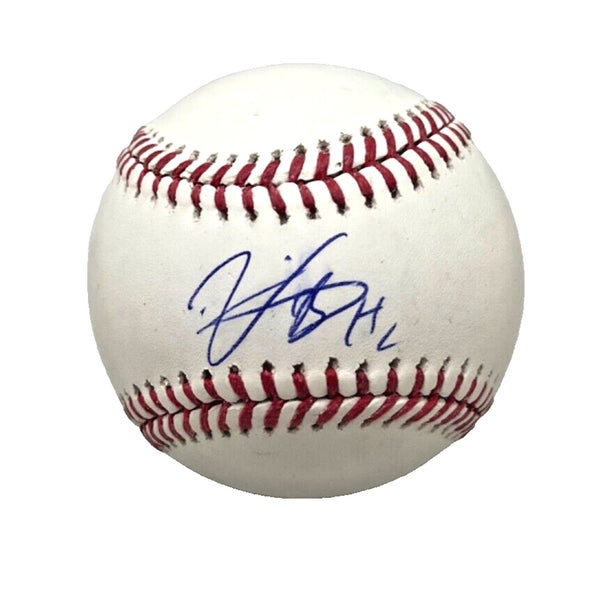 Vidal Brujan Tampa Bay Rays/ Miami Marlins Signed Autographed ROMLB Baseball