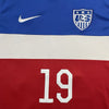 Graham Zusi USA Soccer Jersey Nike 2014 World Cup Bomb Pop Red Blue Size L