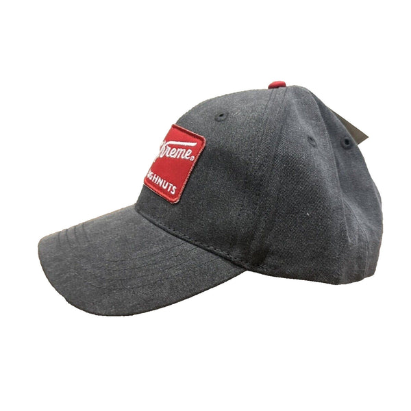Krispy Kreme “Eat Doughnuts” Gray Distressed Hat NWOT