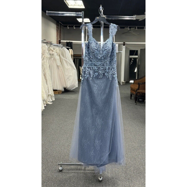 Cameron Blake 220646 Mother of the Bride Dress Delphinuim Sz. 14 (Sample)
