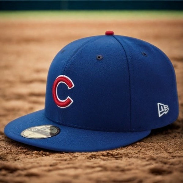 Chicago Cubs New Era 59FIFTY Authentic On-Field Fitted Hat Sz 8 MLB NWT