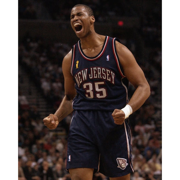 Jason Collins New Jersey Nets Reebok Jersey Y2K Size L Rare LGBTQ Vintage