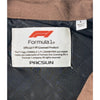 PacSun Formula 1 F1 Racing Bomber Jacket Brown Tan Full Zip Men’s Large