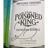 The Poisoned King Katherine Rundell Signed B&N Exclusive HC Sprayed Edges Book 2