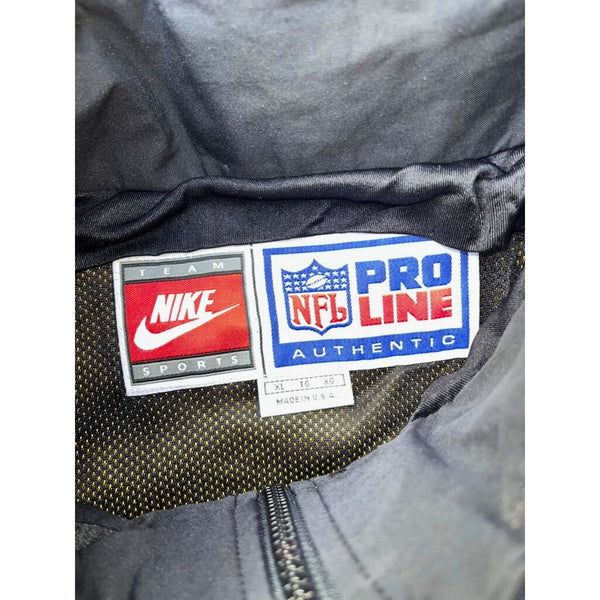 Carolina Panthers Nike Pro Line Team Issued Jacket USA Made XL Vintage NFL Rare