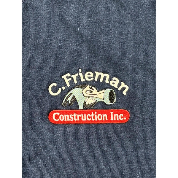 Carhartt TS0124-L Loose Fit Crewneck Sweatshirt Navy Company Logo Men’s XL NWT
