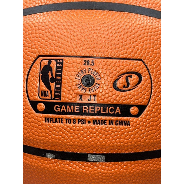 Spalding NBA NeverFlat Basketball Size 6 28.5 Composite Game Ball NWOT Rare