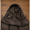 Polo Ralph Lauren Hooded Down Puffer Vest Brown Quilted Vintage Men's Medium