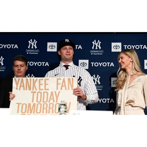 Gerrit Cole New York Yankees Signed 11" x 14" Pitching Photo MLB