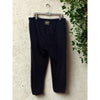 Roots Canada Sweatpants Men’s Large Navy Blue Open Leg Fleece Pants L/G