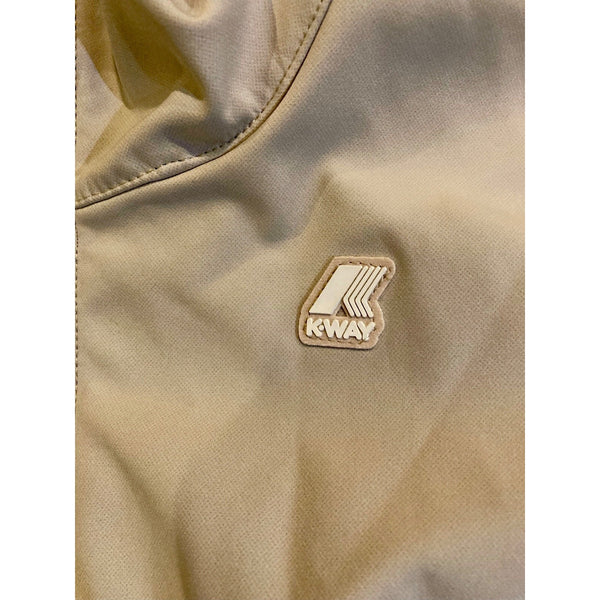 K-Way Women's Jacket Lil Bonded Micro Ripstop K008Jx0 Pink Papyrus Sz. 8 NWT