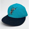 Florida Marlins New Era Diamond Collection Pro Model Hat 6 3/4 USA Vintage Wool