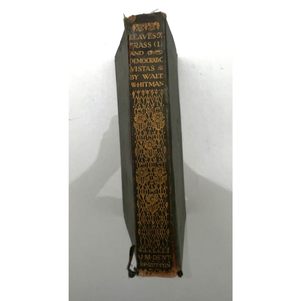 Leaves of Grass Vol 1, & Democratic Vistas, Walt Whitman, Everyman/EP Dutton