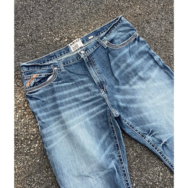 Ariat M4 Coltrane Durango Jeans Men 44x32 NWOT Relaxed Boot Cut Western