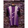 Nike Challenge Court Andre Agassi Purple Voltage Polo Shirt Mens L 1991 Vintage