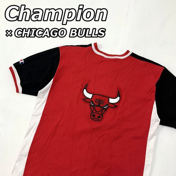 Chicago Bulls Official Shooting Shirt Mens 2XL Vintage 90s Champion