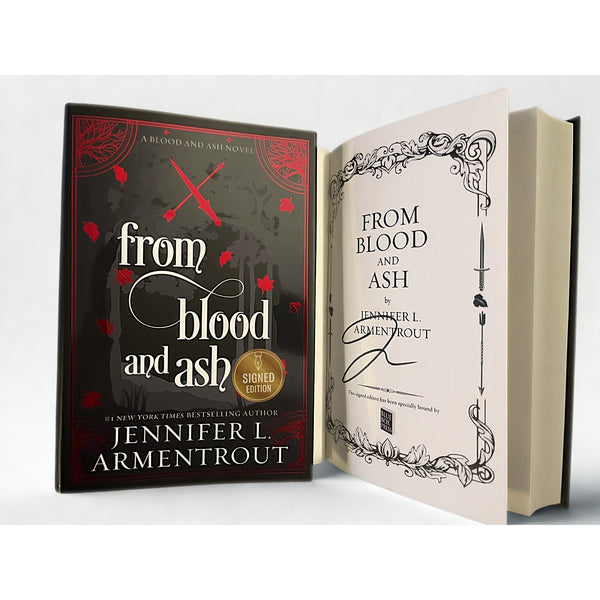 From Blood and Ash Jennifer L Armentrout Signed Special Edition HC Novel