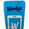 Wendy's Metal Restaurant Mobile Order Parking Sign Direct From Store