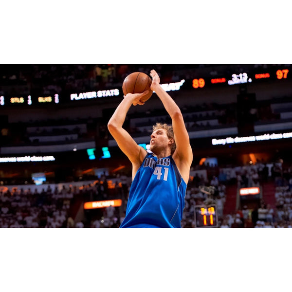 Dallas Mavericks Dirk Nowitzki #41 Nike Jersey Size 3XL +2 Length Vintage RARE