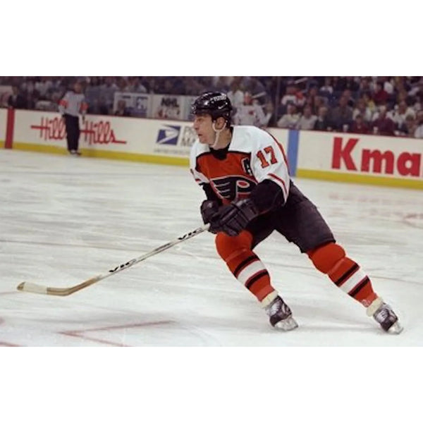 Philadelphia Flyers Rod Brind’Amour Signed Vintage Practice Worn CCM Jersey