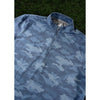 Johnnie-O Rodney 1/4 Zip Pullover XL Slate Blue Camo Microfleece Golf EUC