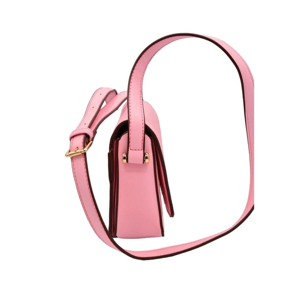 Kate Spade NY Nicola Twistlock Shoulder Bag Rococo Pink Heart RARE Sample