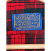 Pendleton Virgin Wool Shirt Red Black Tartan Plaid Made USA M NWT Deadstock VNTG