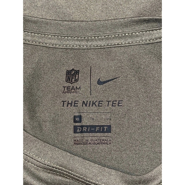 Miami Dolphins Nike 2019 Salute To Service Dri-FIT T-Shirt XL Olive NFL Tee